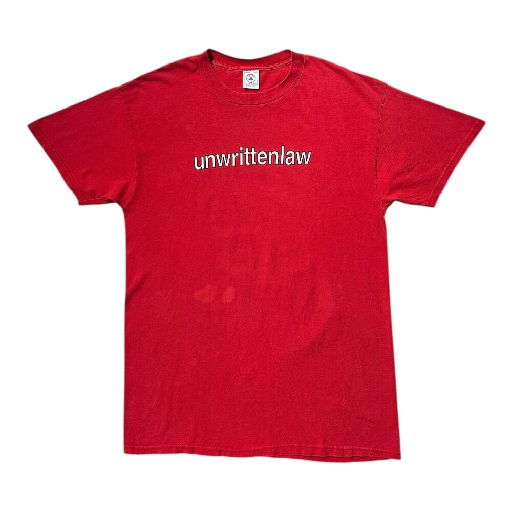 90s vintage Unwritten Law t shirt punk rock band music concert delta pro weight.